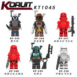 KORUIT KT1045 1045 XP non  CHIẾN TRANH GIỮA CÁC VÌ SAO bộ đồ chơi xếp lắp ráp ghép mô hình Star Wars