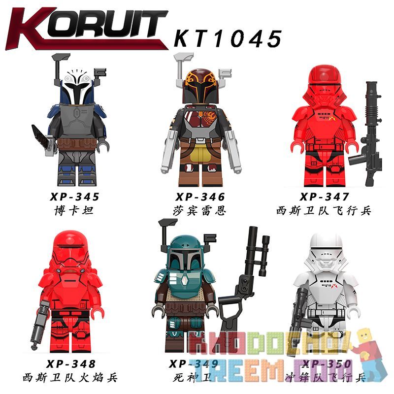 KORUIT KT1045 1045 XP non  CHIẾN TRANH GIỮA CÁC VÌ SAO bộ đồ chơi xếp lắp ráp ghép mô hình Star Wars