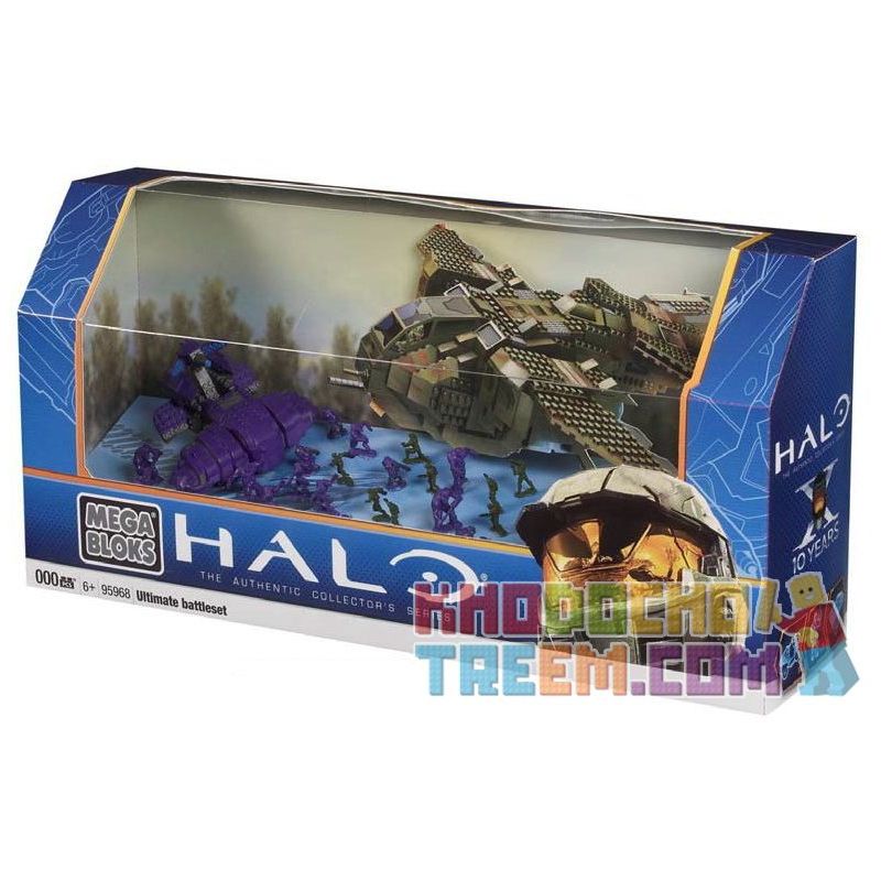 MEGA BLOKS 95968 non  BỘ CHIẾN ĐẤU CUỐI CÙNG bộ đồ chơi xếp lắp ráp ghép mô hình Movie & Game ULTIMATE BATTLESET Phim Và Trò Chơi