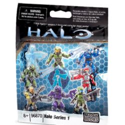 MEGA BLOKS 96870U non  HALO SERIES 1 HERO PACK (NGẪU NHIÊN) bộ đồ chơi xếp lắp ráp ghép mô hình Movie & Game HALO SERIES 1 HERO PACK (RANDOM) Phim Và Trò Chơi 3 khối
