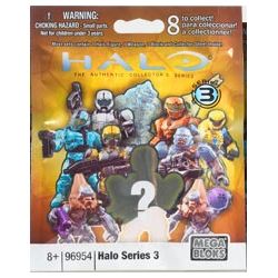 MEGA BLOKS 96954 non  HALO SERIES 3 HERO PACK (NGẪU NHIÊN) bộ đồ chơi xếp lắp ráp ghép mô hình Movie & Game HALO SERIES 3 HERO PACK (RANDOM) Phim Và Trò Chơi