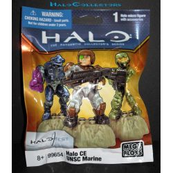 MEGA BLOKS 99654 non  HALO CE UNSC THỦY QUÂN LỤC CHIẾN bộ đồ chơi xếp lắp ráp ghép mô hình Movie & Game HALO CE UNSC MARINE Phim Và Trò Chơi 2 khối