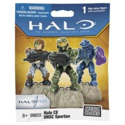 MEGA BLOKS 99655 non  HALO CE UNSC SPARTAN bộ đồ chơi xếp lắp ráp ghép mô hình Movie & Game Phim Và Trò Chơi 2 khối