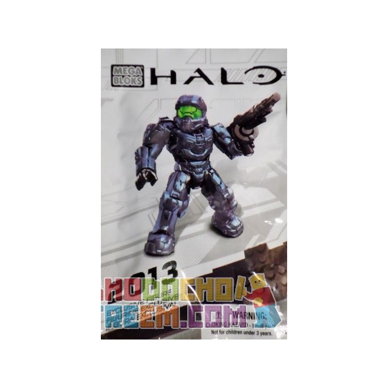 MEGA BLOKS 99693 non  NHÂN VẬT NHỎ ĐỘC QUYỀN HALO 2013 bộ đồ chơi xếp lắp ráp ghép mô hình Movie & Game 2013 EXCLUSIVE FIGURE Phim Và Trò Chơi 2 khối