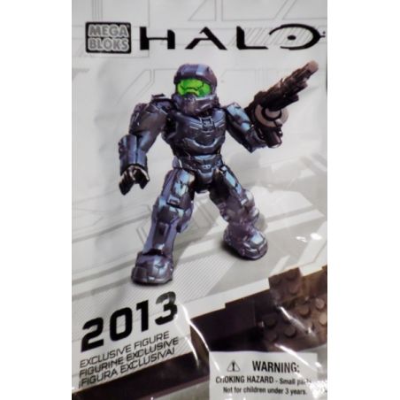 MEGA BLOKS 99693 non  NHÂN VẬT NHỎ ĐỘC QUYỀN HALO 2013 bộ đồ chơi xếp lắp ráp ghép mô hình Movie & Game 2013 EXCLUSIVE FIGURE Phim Và Trò Chơi 2 khối