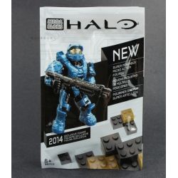 MEGA BLOKS 99703 non  SDCC 2014 BLUE SPARTAN MINIFIGURE ĐỘC ​​QUYỀN bộ đồ chơi xếp lắp ráp ghép mô hình Computer Games SDCC 2014 EXCLUSIVE BLUE SPARTAN FIGURE Trò Chơi