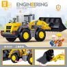 ZHEGAO QL0237 0237 non  XE NÂNG KỸ THUẬT bộ đồ chơi xếp lắp ráp ghép mô hình City ENGINEERING Thành Phố 732 khối