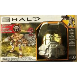 MEGA BLOKS 97270 non  CUỘC XÂM LƯỢC CỦA BỌ NGỰA bộ đồ chơi xếp lắp ráp ghép mô hình Computer Games MICRO-FLEET MANTIS INVASION Trò Chơi 80 khối