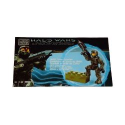 MEGA BLOKS 99034V non  PHIÊN BẢN GIỚI HẠN STEEL SPARTAN bộ đồ chơi xếp lắp ráp ghép mô hình Movie & Game STEEL SPARTAN LIMITED EDITION Phim Và Trò Chơi 3 khối
