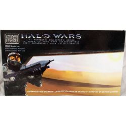 MEGA BLOKS 99035 non  PHIÊN BẢN GIỚI HẠN CYAN SPARTAN bộ đồ chơi xếp lắp ráp ghép mô hình Movie & Game TEAL SPARTAN LIMITED EDITION Phim Và Trò Chơi 3 khối