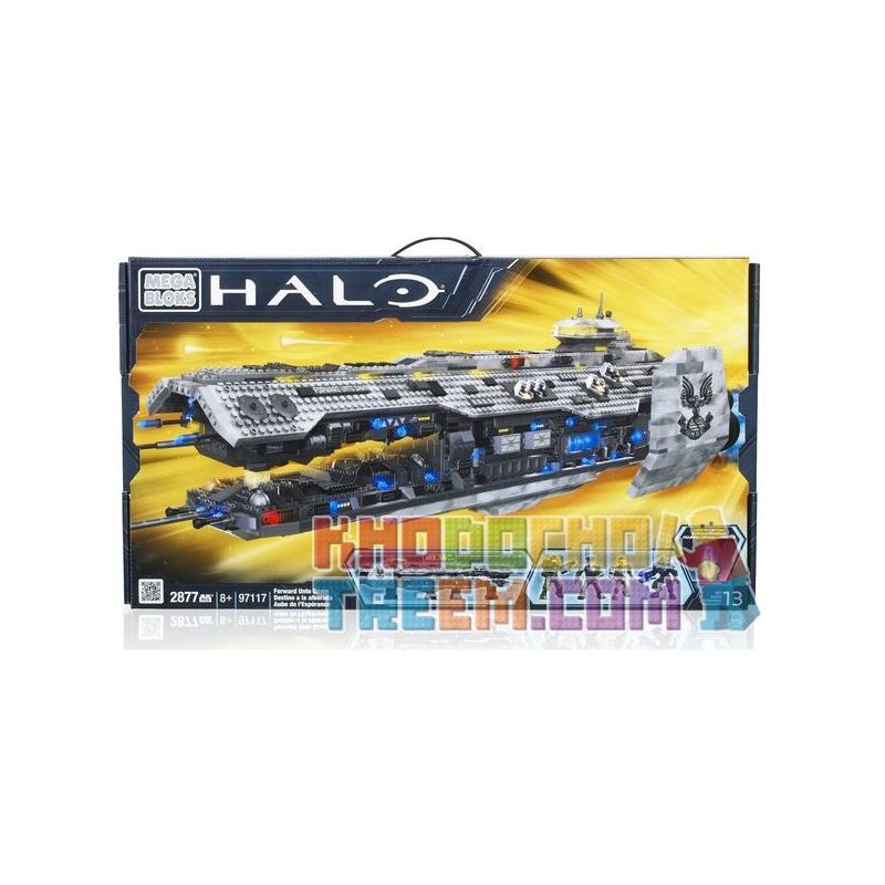 MEGA BLOKS 97117 non  HƯỚNG TỚI BÌNH MINH bộ đồ chơi xếp lắp ráp ghép mô hình Computer Games FORWARD UNTO DAWN Trò Chơi 2877 khối