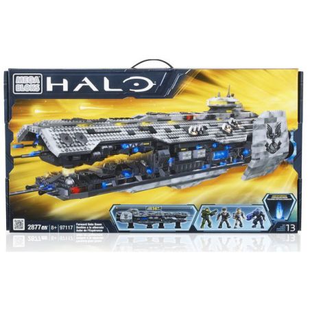 MEGA BLOKS 97117 non  HƯỚNG TỚI BÌNH MINH bộ đồ chơi xếp lắp ráp ghép mô hình Computer Games FORWARD UNTO DAWN Trò Chơi 2877 khối