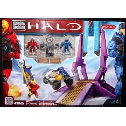 MEGA BLOKS 97069 non  SNOWBOUND HIGHBASE. bộ đồ chơi xếp lắp ráp ghép mô hình Computer Games VERSUS SNOWBOUND HIGHBASE Trò Chơi 438 khối