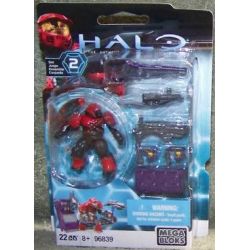 MEGA BLOKS 96839 non  GÓI VŨ KHÍ ĐỎ STAR ALLIANCE bộ đồ chơi xếp lắp ráp ghép mô hình Computer Games COVENANT RED WEAPONS PACK Trò Chơi 22 khối