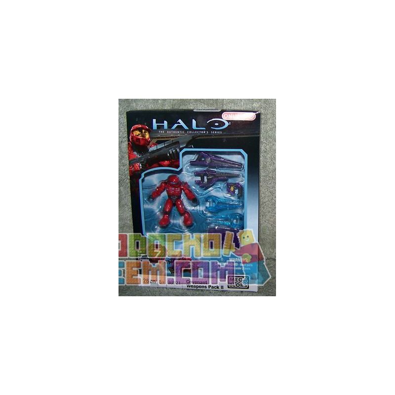 MEGA BLOKS 96921 non  SAO ALLIANCE WEAPON II bộ đồ chơi xếp lắp ráp ghép mô hình Computer Games COVENANT WEAPONS PACK II Trò Chơi 28 khối