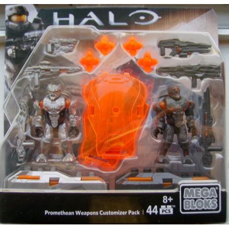 MEGA BLOKS DLB93 non  GÓI TÙY CHỈNH VŨ KHÍ PROMETHEUS bộ đồ chơi xếp lắp ráp ghép mô hình Computer Games PROMETHEAN WEAPONS CUSTOMIZER PACK Trò Chơi 44 khối