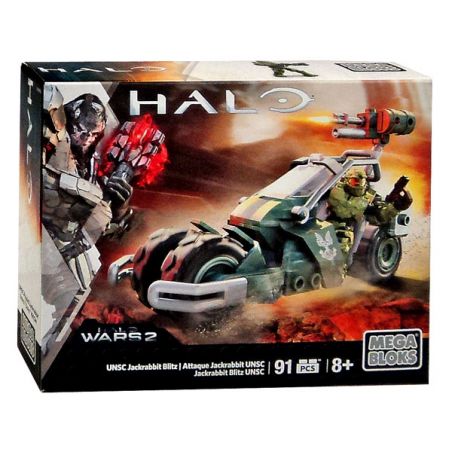 MEGA BLOKS DPJ90 non  UNSC JACKRABBIT BLITZ. bộ đồ chơi xếp lắp ráp ghép mô hình Computer Games Trò Chơi 91 khối