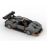 PanlosBrick 666017 Panlos Brick 666017 REBRICKABLE MOC-33637 33637 MOC33637 non  PAPANI HUAYRA. bộ đồ chơi xếp lắp ráp ghép mô hình Speed Champions Racing Cars PAGANI HUAYRA IMOLA Đua Xe Công Thức 336 khối