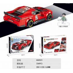 PanlosBrick 666023 Panlos Brick 666023 non  CHEVROLET KAMIRO. bộ đồ chơi xếp lắp ráp ghép mô hình Speed Champions Racing Cars CHEVROLET CAMARO Đua Xe Công Thức 336 khối