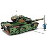 COBI 2618 non  LEOPARD 2A4. bộ đồ chơi xếp lắp ráp ghép mô hình Military Army Quân Sự Bộ Đội 864 khối