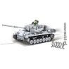 COBI 3037 non  XE TĂNG LEOPARD 1 bộ đồ chơi xếp lắp ráp ghép mô hình Military Army Quân Sự Bộ Đội 600 khối