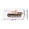 COBI 3035 non  CUỘC NỔI DẬY CỦA PANTHER WARSAW bộ đồ chơi xếp lắp ráp ghép mô hình Military Army PANTHER WARSAW UPRISING Quân Sự Bộ Đội 505 khối