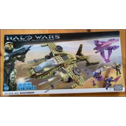 MEGA BLOKS 96810 non  PHỤC KÍCH TRÊN KHÔNG bộ đồ chơi xếp lắp ráp ghép mô hình Computer Games AERIAL AMBUSH Trò Chơi 376 khối