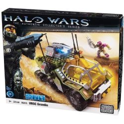 MEGA BLOKS 96818 non  UNSC ELF. bộ đồ chơi xếp lắp ráp ghép mô hình Computer Games HALO WARS UNSC GREMLIN Trò Chơi 226 khối