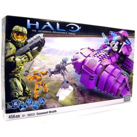MEGA BLOKS 96832 non  GIAO ƯỚC WRAITH bộ đồ chơi xếp lắp ráp ghép mô hình Computer Games COVENANT WRAITH Trò Chơi 456 khối
