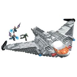 MEGA BLOKS 96835 non  DAO GĂM UNSC bộ đồ chơi xếp lắp ráp ghép mô hình Computer Games UNSC SHORTSWORD Trò Chơi 471 khối