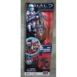 MEGA BLOKS 96863 non  CHUYÊN GIA VỀ VŨ KHÍ HẠNG NẶNG ODST bộ đồ chơi xếp lắp ráp ghép mô hình Computer Games ODST HEAVY WEAPONS SPECIALIST Trò Chơi 26 khối