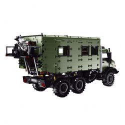 SHENZHEN RAEL ENTERTAINMENT LE-J907 J907 LEJ907 non  XE DU LỊCH MERCEDES-BENZ UNIMOG bộ đồ chơi xếp lắp ráp ghép mô hình  Kỹ Thuật Công Nghệ Cao Mô Hình Phương Tiện 6689 khối