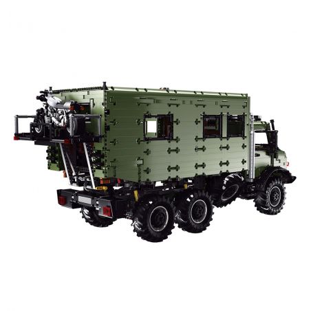 SHENZHEN RAEL ENTERTAINMENT LE-J907 J907 LEJ907 non  XE DU LỊCH MERCEDES-BENZ UNIMOG bộ đồ chơi xếp lắp ráp ghép mô hình  Kỹ Thuật Công Nghệ Cao Mô Hình Phương Tiện 6689 khối