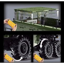 SHENZHEN RAEL ENTERTAINMENT LE-J907 J907 LEJ907 non  XE DU LỊCH MERCEDES-BENZ UNIMOG bộ đồ chơi xếp lắp ráp ghép mô hình  Kỹ Thuật Công Nghệ Cao Mô Hình Phương Tiện 6689 khối