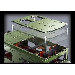 SHENZHEN RAEL ENTERTAINMENT LE-J907 J907 LEJ907 non  XE DU LỊCH MERCEDES-BENZ UNIMOG bộ đồ chơi xếp lắp ráp ghép mô hình  Kỹ Thuật Công Nghệ Cao Mô Hình Phương Tiện 6689 khối