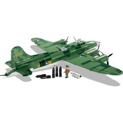 COBI 5707 non  PHÁO ĐÀI BẦU TRỜI BOEING B17 MEMPHIS BELLE bộ đồ chơi xếp lắp ráp ghép mô hình Military Army BOEING™ B-17F FLYING FORTRESS™ MEMPHIS BELLE Quân Sự Bộ Đội 920 khối