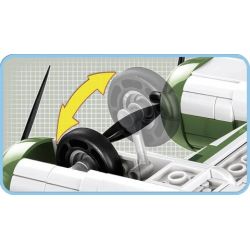 COBI 5707 non  PHÁO ĐÀI BẦU TRỜI BOEING B17 MEMPHIS BELLE bộ đồ chơi xếp lắp ráp ghép mô hình Military Army BOEING™ B-17F FLYING FORTRESS™ MEMPHIS BELLE Quân Sự Bộ Đội 920 khối