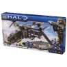 MEGA BLOKS 96940 non  UNSC FALCON VÀ BỆ HẠ CÁNH bộ đồ chơi xếp lắp ráp ghép mô hình Computer Games UNSC FALCON WITH LANDING PAD Trò Chơi 503 khối