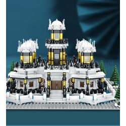 SEMBO 608003 non  CUNG ĐIỆN YANXI bộ đồ chơi xếp lắp ráp ghép mô hình Architecture PALACE BUILDING Công Trình Kiến Trúc 2587 khối