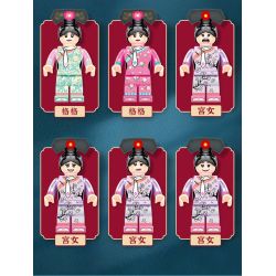 SEMBO 608003 non  CUNG ĐIỆN YANXI bộ đồ chơi xếp lắp ráp ghép mô hình Architecture PALACE BUILDING Công Trình Kiến Trúc 2587 khối