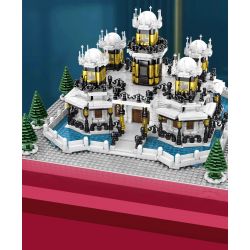 SEMBO 608003 non  CUNG ĐIỆN YANXI bộ đồ chơi xếp lắp ráp ghép mô hình Architecture PALACE BUILDING Công Trình Kiến Trúc 2587 khối