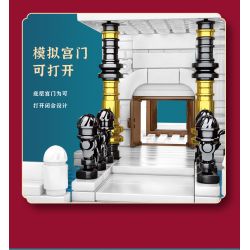 SEMBO 608003 non  CUNG ĐIỆN YANXI bộ đồ chơi xếp lắp ráp ghép mô hình Architecture PALACE BUILDING Công Trình Kiến Trúc 2587 khối