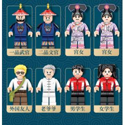 SEMBO 201095 non  PHIÊN BẢN CỦA NGƯỜI SƯU TẬP THÁP GÓC bộ đồ chơi xếp lắp ráp ghép mô hình Architecture PALACE BUILDING Công Trình Kiến Trúc 8245 khối