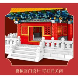 SEMBO 201095 non  PHIÊN BẢN CỦA NGƯỜI SƯU TẬP THÁP GÓC bộ đồ chơi xếp lắp ráp ghép mô hình Architecture PALACE BUILDING Công Trình Kiến Trúc 8245 khối