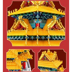 SEMBO 201095 non  PHIÊN BẢN CỦA NGƯỜI SƯU TẬP THÁP GÓC bộ đồ chơi xếp lắp ráp ghép mô hình Architecture PALACE BUILDING Công Trình Kiến Trúc 8245 khối