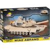 COBI 2619 non  XE TĂNG M1A2 ABRAMS bộ đồ chơi xếp lắp ráp ghép mô hình Military Army Quân Sự Bộ Đội 810 khối