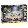 COBI 2619 non  XE TĂNG M1A2 ABRAMS bộ đồ chơi xếp lắp ráp ghép mô hình Military Army Quân Sự Bộ Đội 810 khối