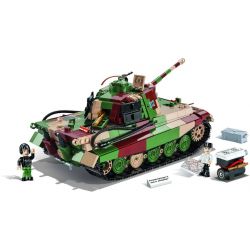 COBI 2540 2539 non  XE TĂNG SỐ 6 LOẠI B bộ đồ chơi xếp lắp ráp ghép mô hình Military Army PANZERKAMPFWAGEN VI AUSF. B KÖNIGSTIGER Quân Sự Bộ Đội 1000 khối