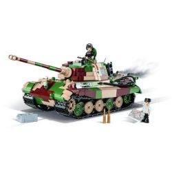 COBI 2540 2539 non  XE TĂNG SỐ 6 LOẠI B bộ đồ chơi xếp lắp ráp ghép mô hình Military Army PANZERKAMPFWAGEN VI AUSF. B KÖNIGSTIGER Quân Sự Bộ Đội 1000 khối