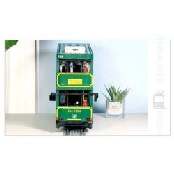 MouldKing KB120 Mould King KB120 non  HỒNG KÔNG TRÂM bộ đồ chơi xếp lắp ráp ghép mô hình Creator HONG KONGTRAMWAYS Sáng Tạo 2528 khối